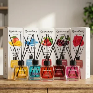 difusores de aromas essential oils diffuser glass reed diffuser sets customized fruity home fragrance reed diffuser