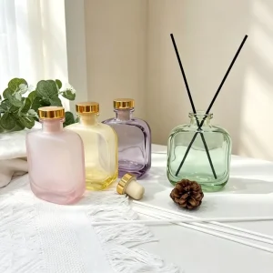 ln stock Diffuser bottle 150ml 250ml Diffuser glass bottle square reed diffuser bottle